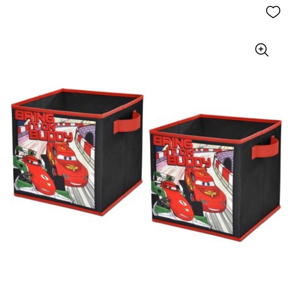 Disney Cars 2-Pack Storage Cub